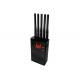 4G Portable Signal Jammer 3G 4G Cell Phone Frequency Blocker with Cooling Fan