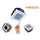 1000CFM 4-way ceiling suspended fan coil units cassette type ，chilled water fan coil unit  M style