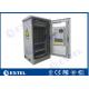 Galvanized Steel Outdoor Telecom Cabinet IP55 Air Conditioner Fans Cooling System