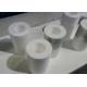 Natural White Moulded 100% Virgin PTFE Tubing With Custom Size , PTFE Hose