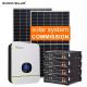 ISO9001 Off Grid PV System Mppt 10kw Hybrid Solar Power System