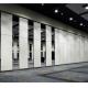 Aluminium Door Track System Acoustic Partition Wall / Sliding Movable Partition Wall Systems