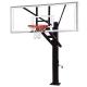 Adjustable In Ground Basketball Hoop 72 Inches Backboard Hoop Stand System