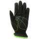 CE PU Mechanic Gloves Hi - Viz Piping Anti Vibration