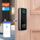 Office Automatic Digital Biometric Deadbolt Door Lock TTLock Code Card Key Unlock