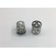 AISI304 Metal Random Packing Low Pressure Drop For Distillation Tower 50mm