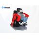 Shopping Center Virtual Reality Simulator Red Color CE RoHS SGS Certificate