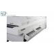 Hot Air SMD Reflow Oven Machine PID Control 2800mm Long With Mesh Conveyor