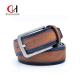 OEM Men's Leather Belts Two Colors Splicing Casual Fashion Lengthened Pure Cowhide