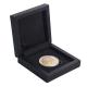 OEM ODM Black Coin Presentation Box MDF Lacquered Coin Medal Box