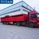 40 Tons 4 Axle General Cargo High-Sided Drop Side Semi Trailers
