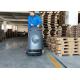 Electric 20m Cable Cement Compact Floor Scrubber Machine Walk Behind Type