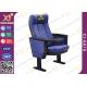 School Conference Hall / Theatre Seating Chairs PU Armrest High Back Cushion