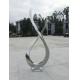 Art Modern Abstract Sculpture Stainless Steel Mirror Polished Finishing