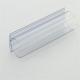 Transparent PVC ES2082 Plastic Rail For OD 28mm Coated Pipe