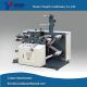 Slitting machine with rotary die-cutting station