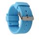 Stretchy Silicone Rubber Watch Band Tire Grain Custom Sizes With Varied Colors