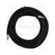 Power Cable Rubber Hose Air Cooled TIG Welding Consumables for WP17 Torch in Black