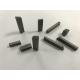 Black Flat Top YG12C Mining Tungsten Carbide Tiles Wear Resistant