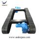 Custom tunnel rescue vehicle crawler track undercarriage system from China factory offer
