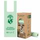 PLA Green Plastic Eco Friendly Compostable Biodegradable Dog Waste Bags Puppy Poop Bags