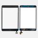 iPad Mini Touch Screen Glass Digitizer+ Home Button Assembly Black