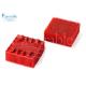 130298 703493 Red Nylon Bristle Blocks Suitable For Vector 2500 Cutting Machine