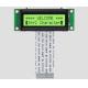 Monochrome Character LCD Display Module 16x2 Yellow Green Backlight Color
