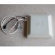 White Long Distance RFID Integrated Reader , Access Control Rfid Gate Reader
