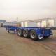 3 Axle 40 Ft Skeleton Container Trailer 12500*2500*1550mm
