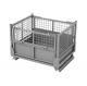 Stackable Steel Collapsible Pallet Cage Stillage Container Manufacturers