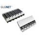 6 Ports SFP Cage Assembly Heat Sink  Light Pipe 10G Connector Press Fit Heat Sink