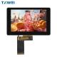 RGB 24 BIT Interface 5 Inch TFT LCD Display 800*480 Customizable Capacitove Touch Screen