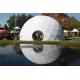 Custom Space Event Dome Tent Geodesic Transparent White Cover 100km/H Windloads