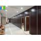 Folding Sliding Partition Walls MDF Melamine Movable Soundproof Walls Partition