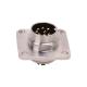 IP67 Square Panel Mount Connector , M16 8 Pin Male Connector