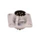 Square M16 Circular Connector Metal Screw Locking Waterproof Socket Plug