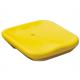 HDPE Yellow 2rows Swimming Stadium Bucket Seats Fixed By Bolts