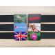 Advertisement Custom Mens Belts Nylon Webbing Belt Full Color Logo Print