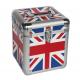 7'' Union Jack Flag Aluminum Carry Cases For Lp 50pcs, UK Flag Aluminum Cases