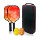 15mm Pickle Ball Rackets Glass Fiber Surface Pickleball Paddle And Ball Set