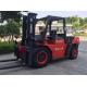 8.5 Ton Heavy Duty Forklift , Diesel Engine Forklift Truck Clearance Buffering Structure