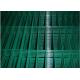 High Strength Green Metal Welded Wire Mesh Durable With 2.0mm-5.5mm Dia