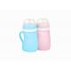 Squeeze Silicone Feeding Bottle Super Soft Wide Caliber Newborn Baby Weaning Milk Artifact