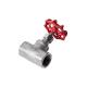 Stainless Steel 304/316 Bsp Thread Globe Valve for Chemical and Petrochemical Industry