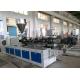 Double PVC Pipe Making Machines , Double Screw Plastic PVC Pipe Production Line
