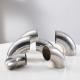 304 Stainless Steel Mirror Polished Sanitary Seamless Welded Elbow 90 ° Water Pipe Fittings