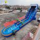 Blue Inflatable Slip And Slide For Outdoor Playground With Pool