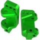 Color Anodizing Machined Alloy Caster Blocks 4 Axis 5052 CNC Aluminum Parts