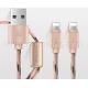 Brand new and original BASEUS 2 in 1 Iphone lightning USB cable with package, BASEUS USB cable